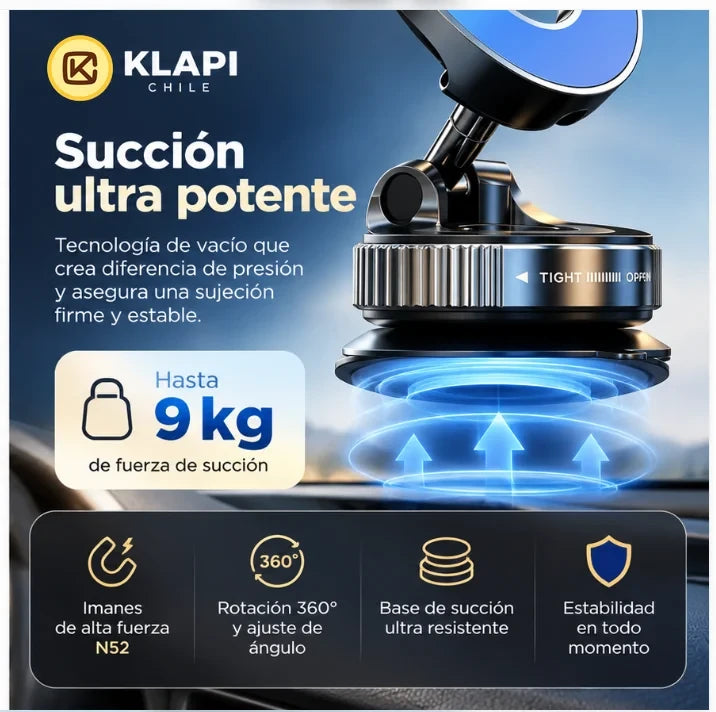 Klapi Magnet® El Soporte de Alta Resistencia.